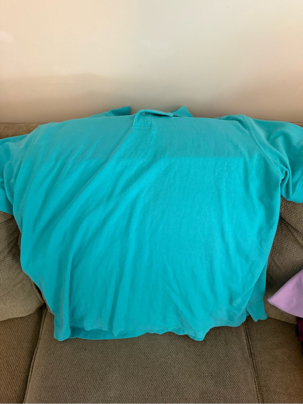 Source Unknown Bright Teal Men's Polo Shirt